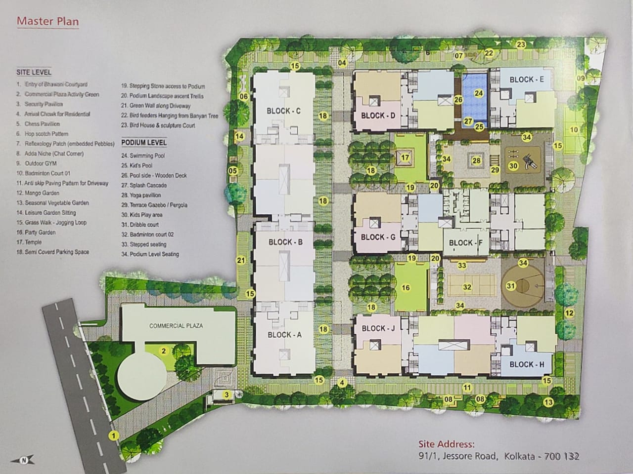 Bhawani courtyard Master Plan